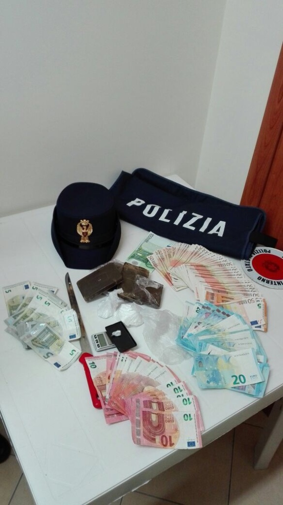 Cassino, lotta allo spaccio di stupefacenti: 4 arresti della Polizia di Stato