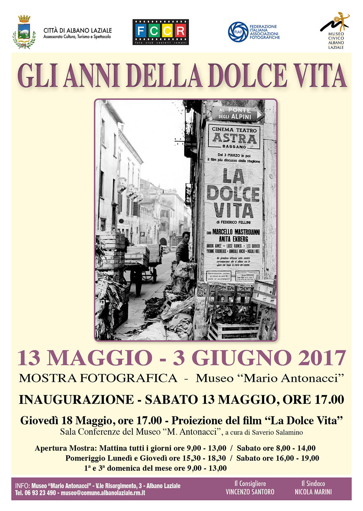 Albano Laziale, il 13 maggio l'inaugurazione della mostra “Gli anni ... - Casilina News - Le notizie delle province di Roma e Frosinone