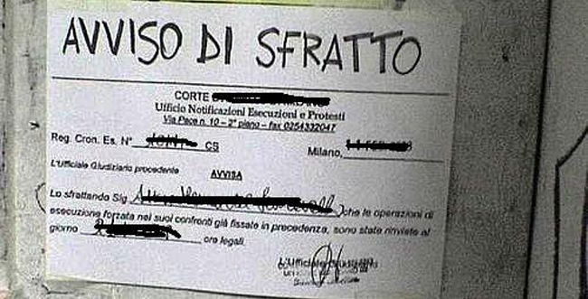 il comunicato di Unione inquilini in merito allo sfratto avvenuto a Ostia con il coinvolgimento di due minori disabili. Unione Inquilini indice anche una manifestazione prevista per il 9 febbraio.