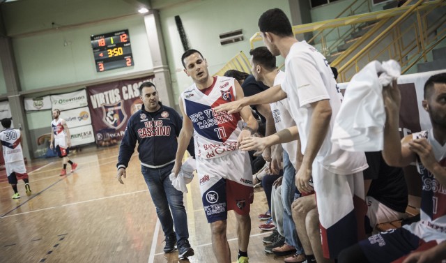 Basket Serie B Girone C, "dolce" sconfitta per BPC Virtus Cassino contro il Palermo