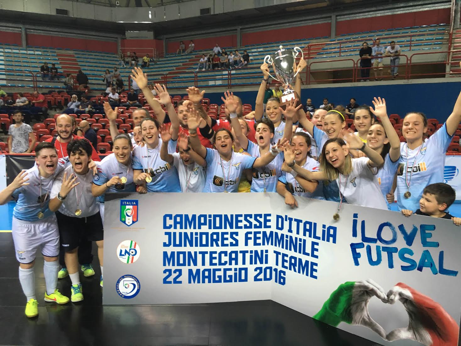 La Lazio juniores femminile vince lo scudetto ed è campione d'Italia