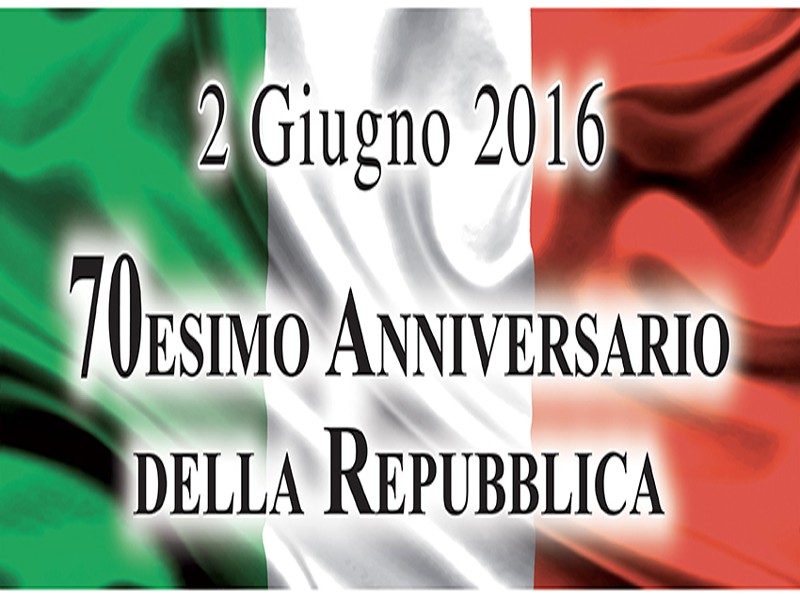Anagni, si celebra il 2 giugno 2016 il 70esimo anniversario della Repubblica: il programma