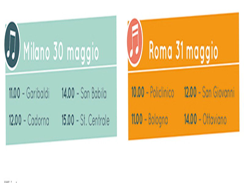 Amplificami, nelle stazioni della metro di Roma sei cantanti per “dare voce” ai pazienti con Mieloma Multiplo