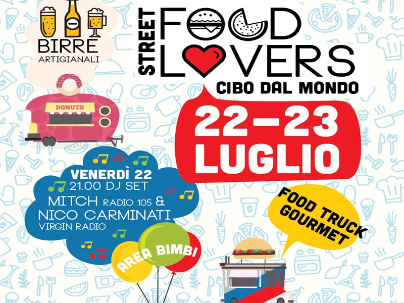 Fiuggi, Street Food Lover 2016: dal 23 al 23 luglio
