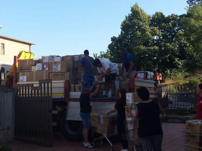 anagni terremoto raccolta beni