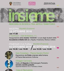 Paliano progetto "Insieme"