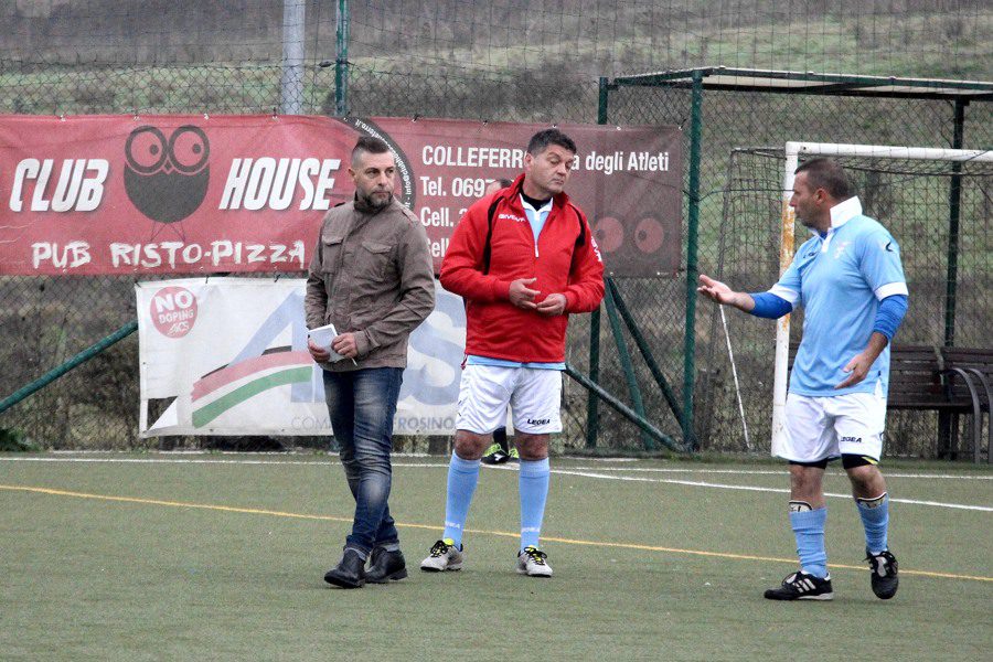 Marcoccia Fiaschetti guida tecnica SS Lazio Calcio a 7