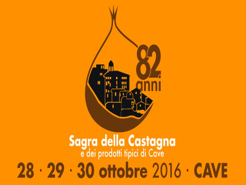 Cave, Sagra della Castagna 2016: dal 28 al 30 ottobre. Il programma dell'82esima edizione