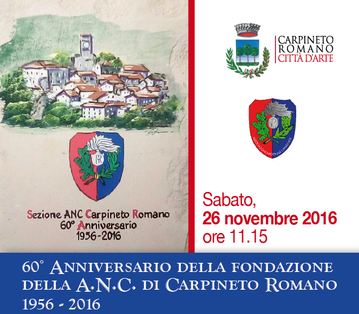 carpineto romano associazione nazionale carabinieri