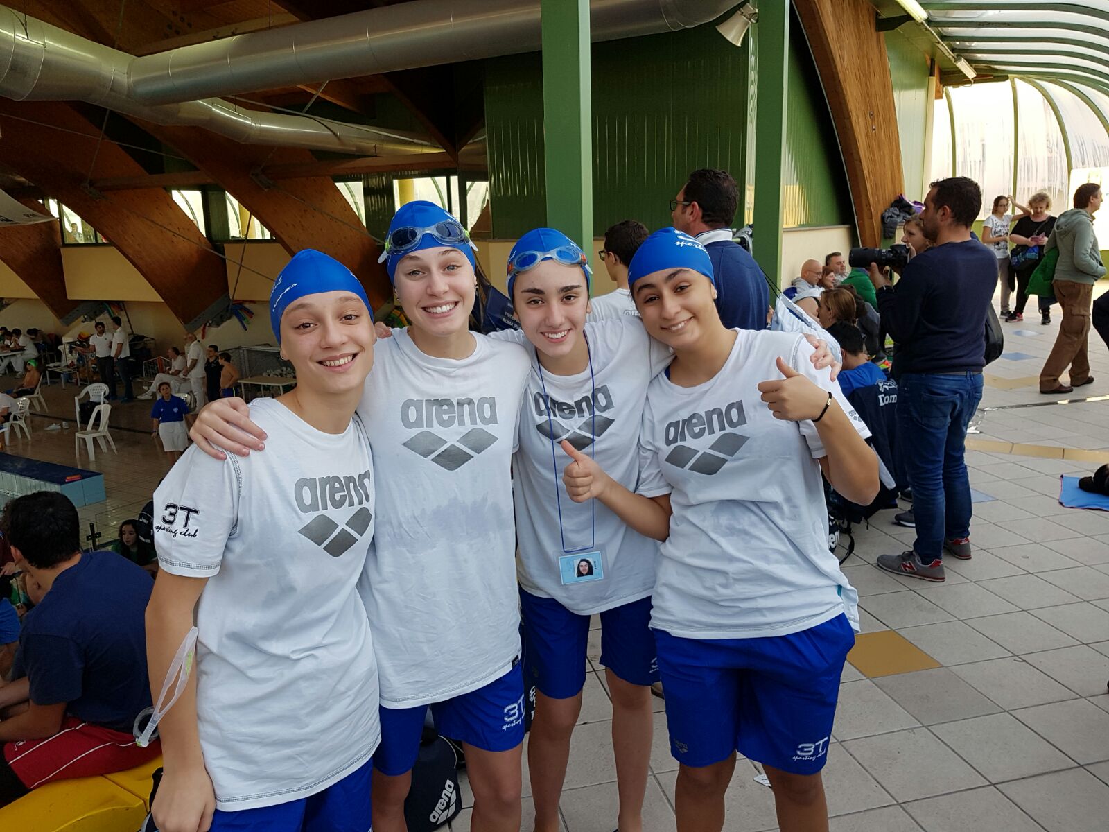 3T Frascati Sporting Village, staffetta quarta ai campionati regionali di salvamento