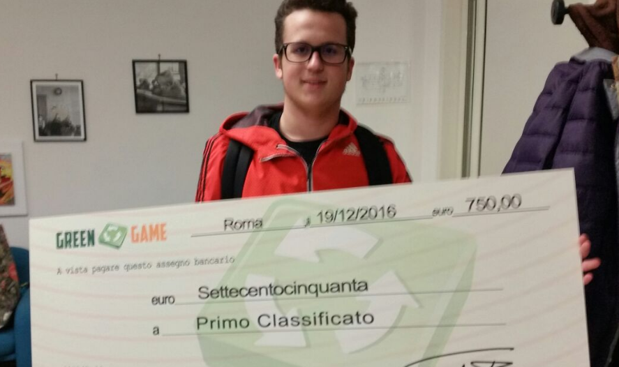 Green Game, gli studenti del Leonardo da Vinci di Fiumicino vincono 1250 euro