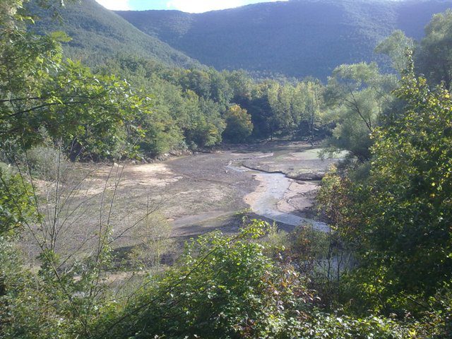 Filettino, Lago Pertuso a secco: dura presa di posizione del Sindaco De Meis