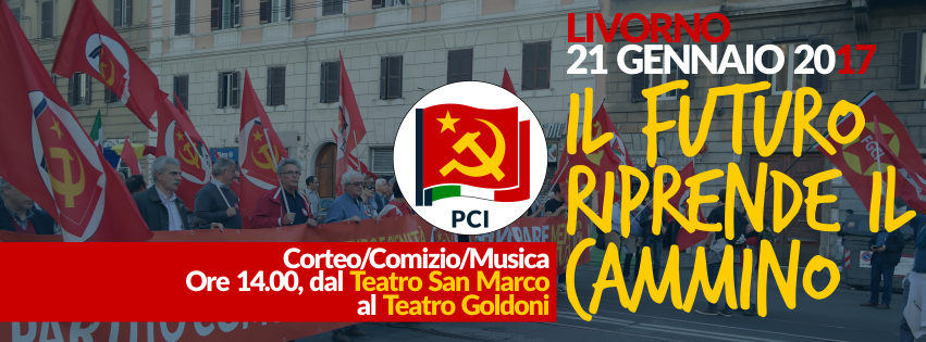 Il PCI di Cori a Livorno per il 96° anniversario della fondazione del Partito Comunista Italiano