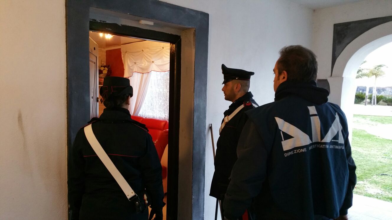 DIA e Carabinieri sequestrano ingente patrimonio ad associazione sinti