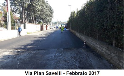 Pavona, riasfaltata via Pian Savelli: vittoria del PC dei Castelli Romani