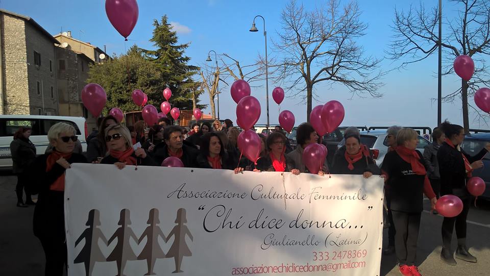 ‘Volare Libere’, Rocca Massima: No alla violenza sulle donne
