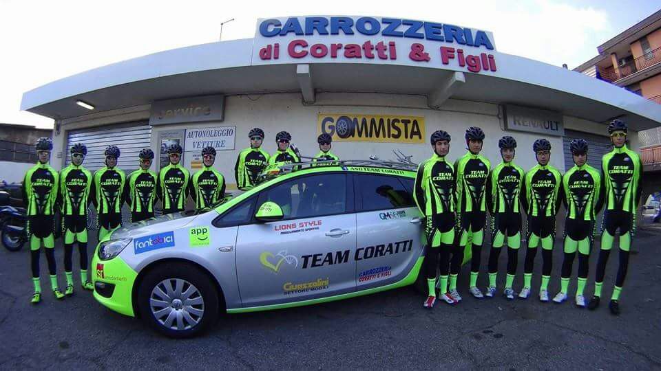 Team Coratti (ciclismo), squadra Juniores 2017: sabato presentazione in grande stile