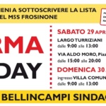 Elezioni a Frosinone: 29 e 30 aprile raccolta firme del M5S per Bellincampi Sindaco