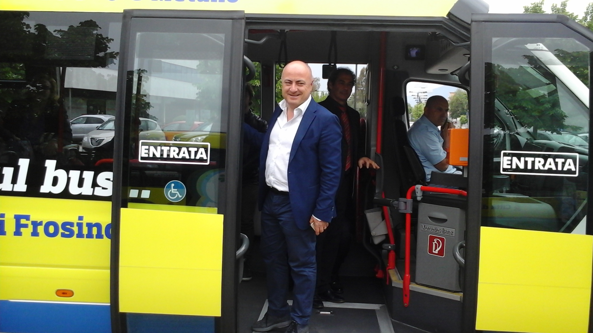 Frosinone, Ottaviani: parte la flotta dei nuovi autobus ecologici