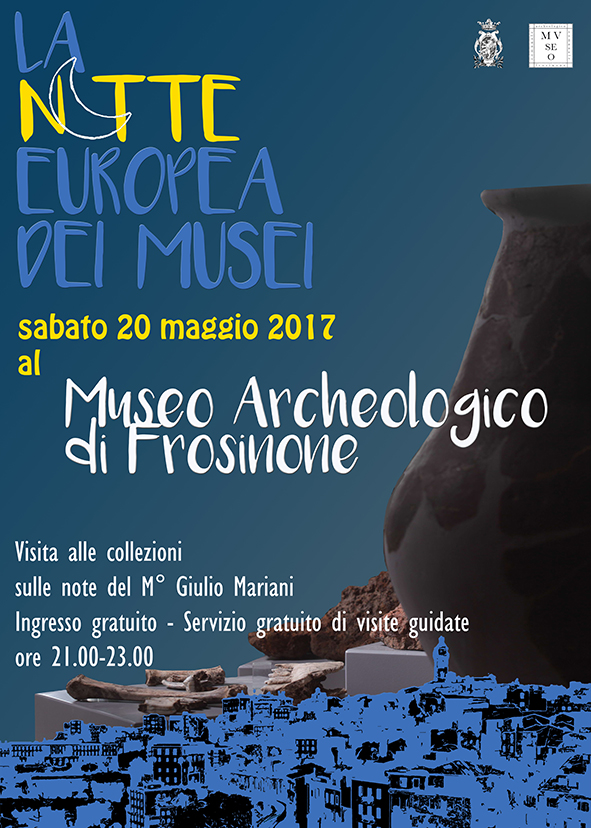 Frosinone, il Museo archeologico partecipa alla Notte dei Musei