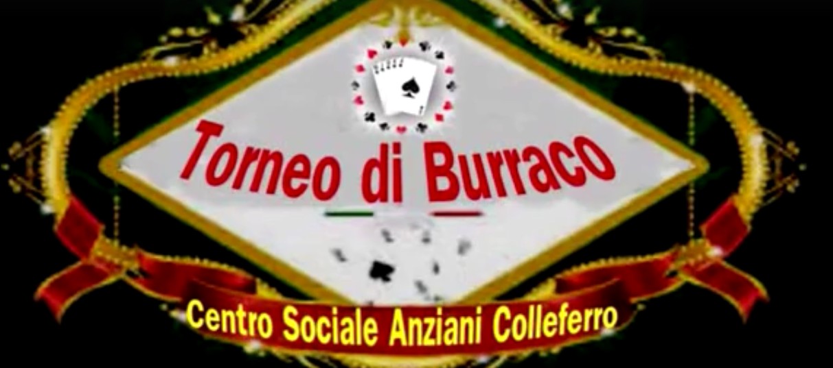 Colleferro, torneo di burraco al centro sociale anziani di piazza Mazzini