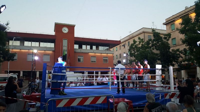 colleferro boxe in piazza