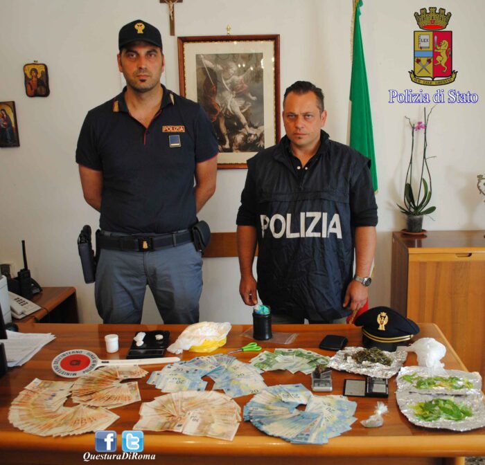 Velletri, controlli antidroga: arrestato un 27enne di Colleferro e denunciato un 31enne