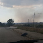 Incendio sulla via Casilina: persone evacuate. Intervento in corso dei vigili e fumo su Colleferro (FOTO)