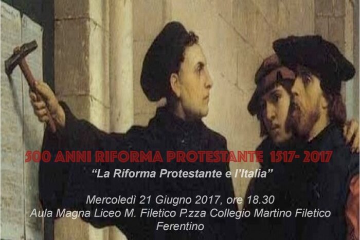 ferentino riforma protestante chiesa valdese