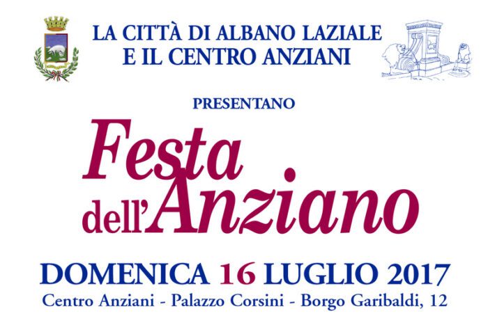 albano laziale festa dell'anziano