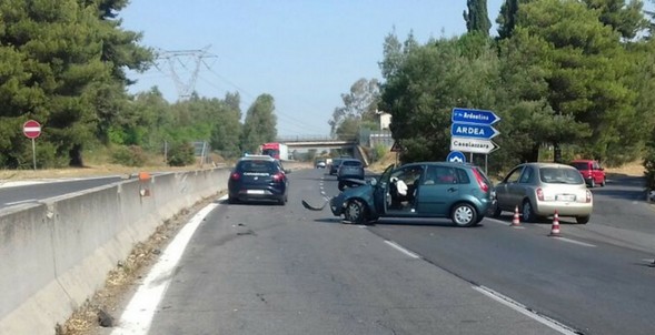 Ennesimo incidente sulla Pontina, svincolo per Ardea: rallentamenti direzione Roma