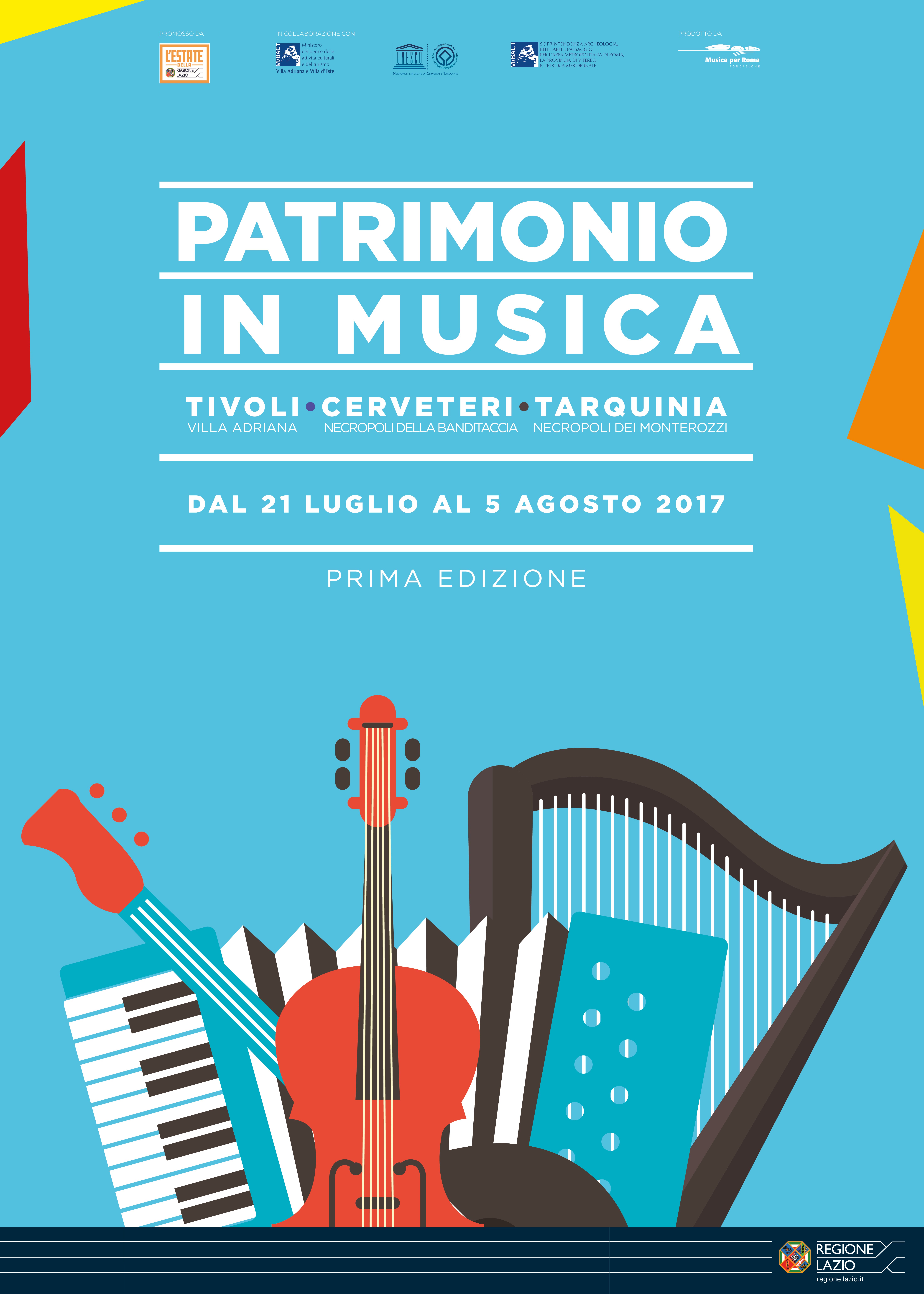 Tivoli, Tarquinia e Cerveteri: concerti nei luoghi patrimonio mondiale Unesco del Lazio
