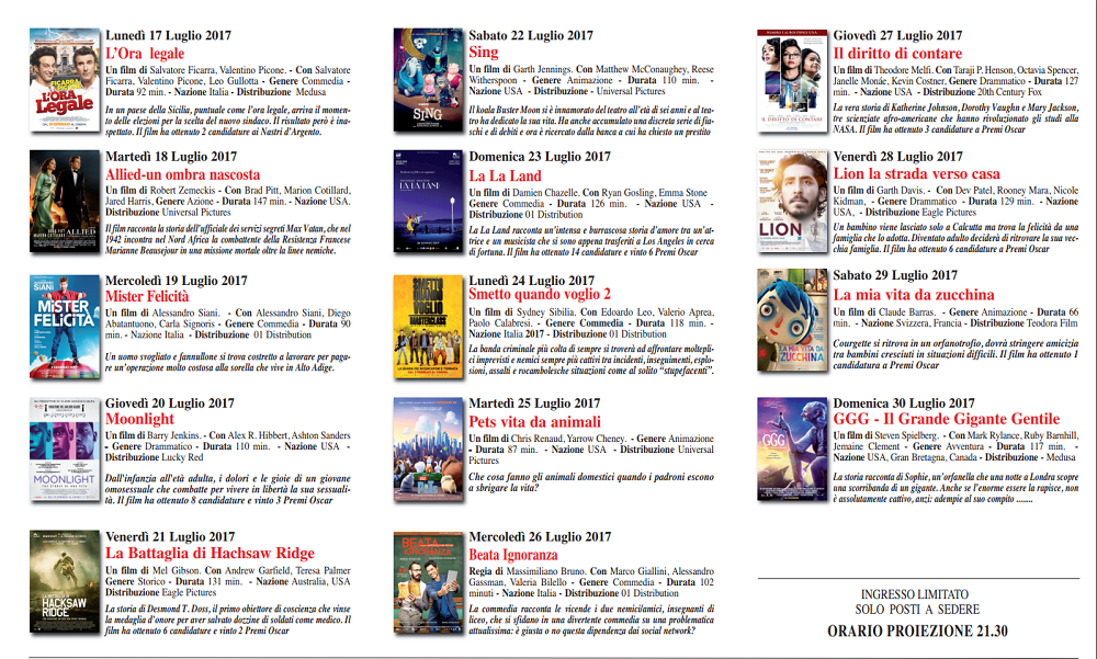 anagni cinema sotto le stelle 2017