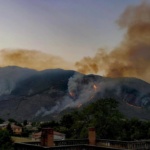 Sora, brucia Monte Sant'Angelo: incendi di natura dolosa? (FOTO)