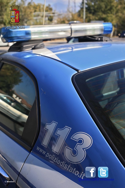 Frosinone, Fiuggi: Polizia di Stato arresta 48enne per lesioni a pubblico ufficiale