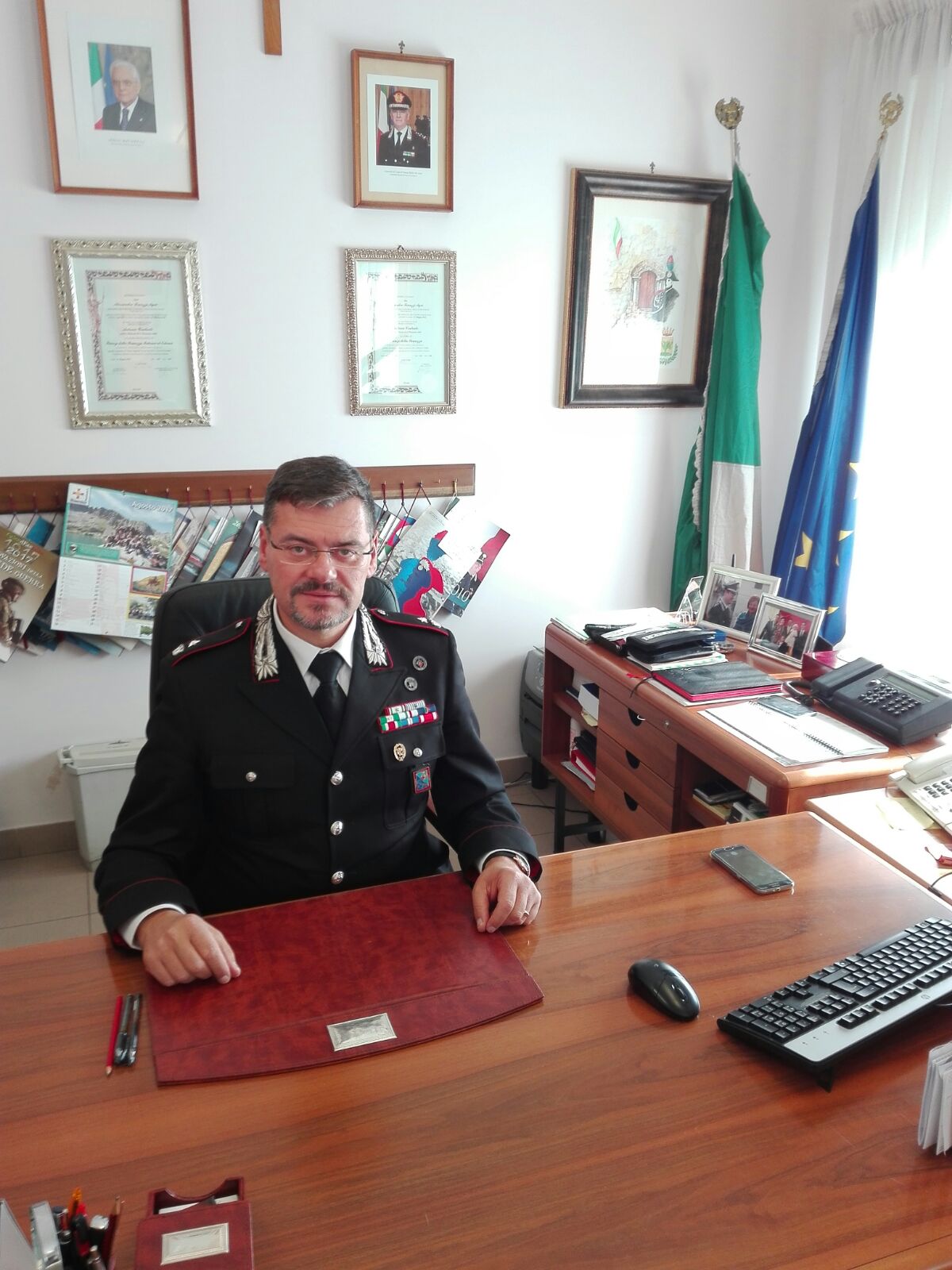 Il Maggiore Antonio CONTENTE lascia, dopo sei anni, il Comando della Compagnia Carabinieri di Alatri