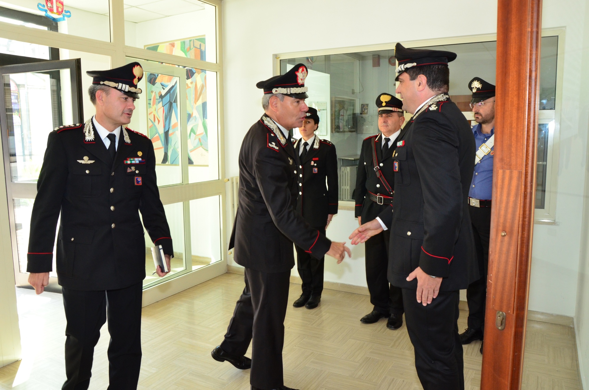 Pontecorvo, il Comandante della Legione Carabinieri Lazio in visita al Comando