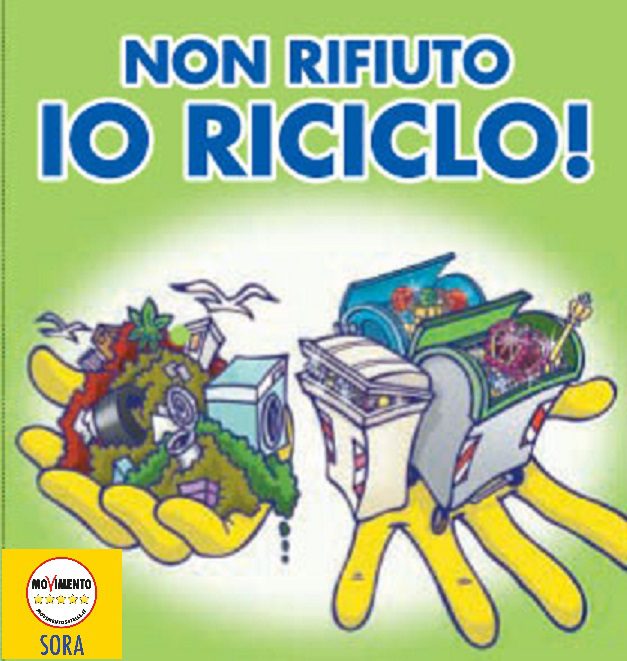 Sora, aumento della quota della Raccolta Differenziata: Nuova proposta del M5S