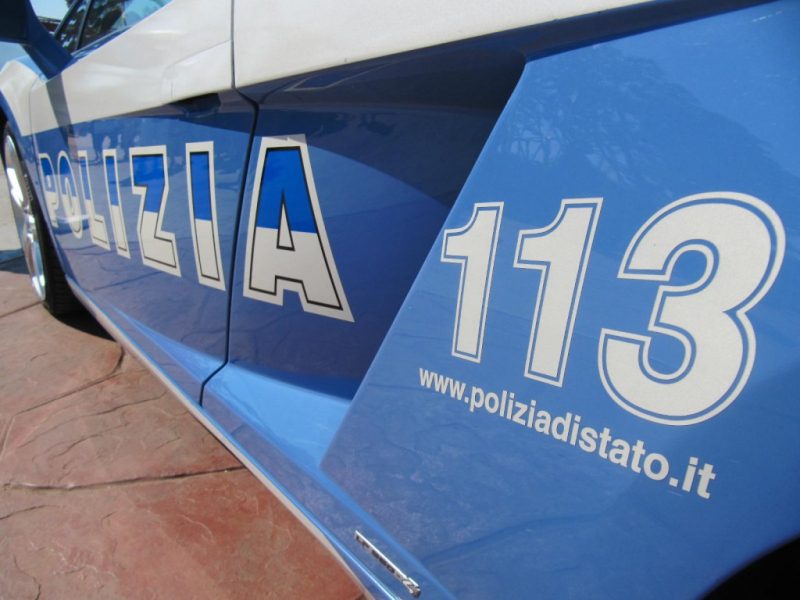 gra inseguimento polizia frontale