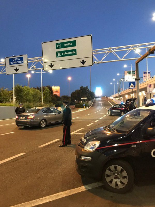 fiumicino controlli