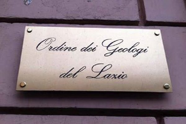 comunicato ordine dei geologi del lazio