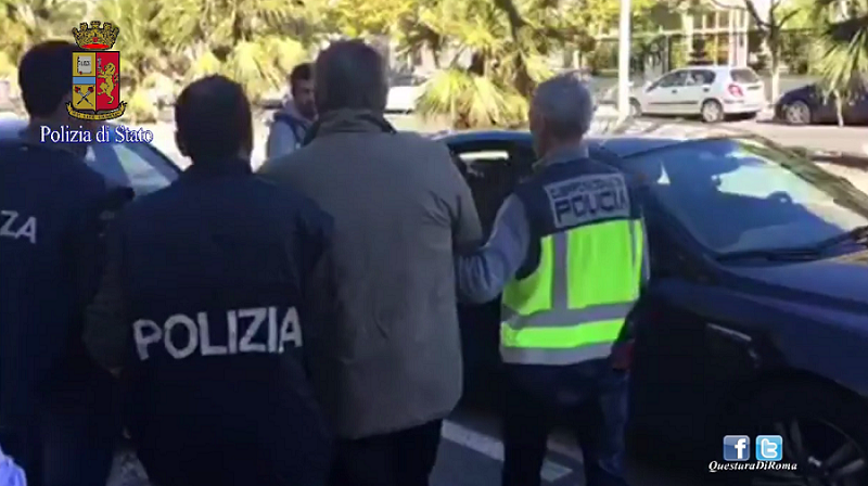 Roma arresto boss pellegrinetti banda della magliana in spagna