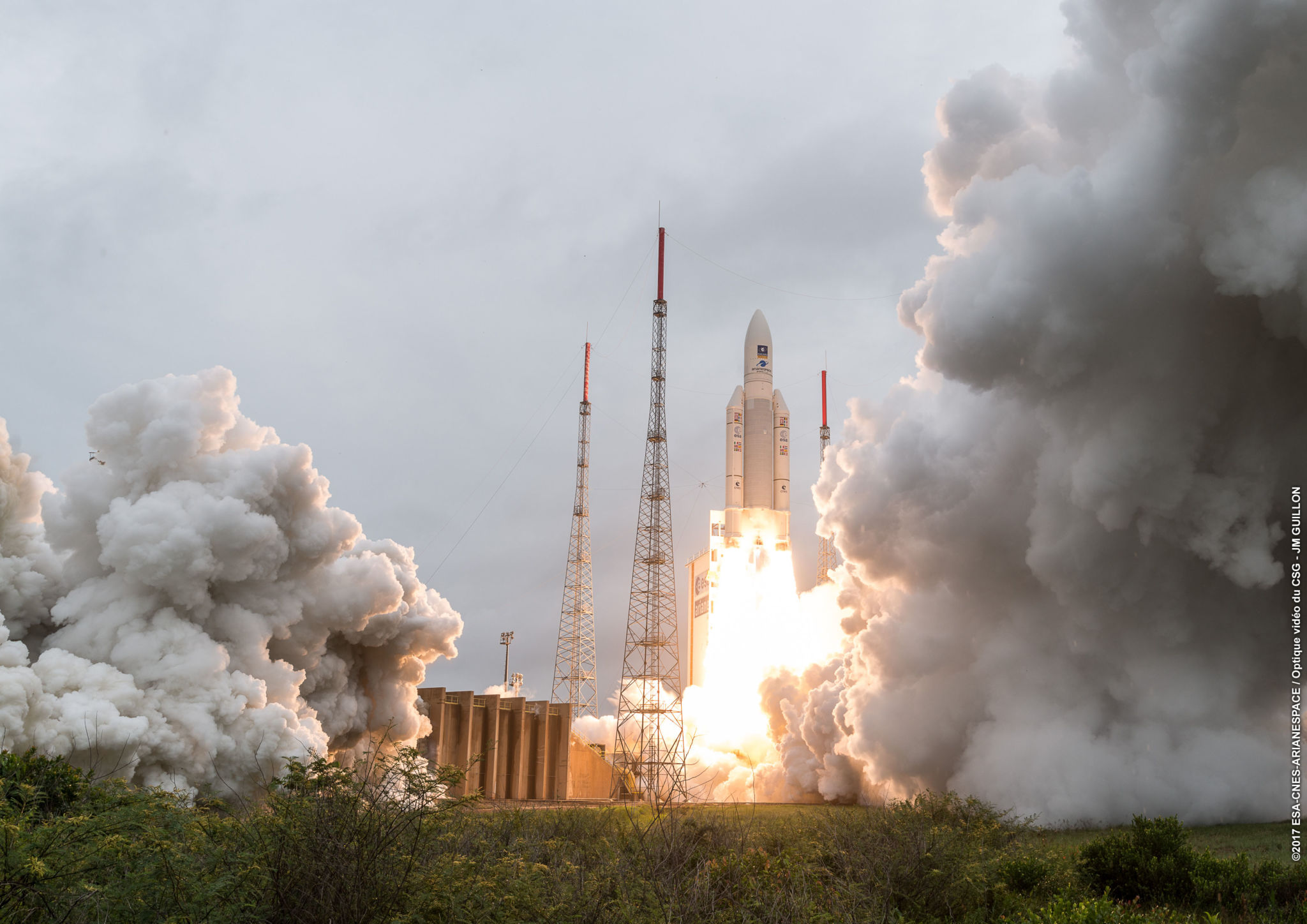 L'Ariane 5 VA255 è il volo di maggior successo di sempre verso l'orbita di trasferimento geostazionaria