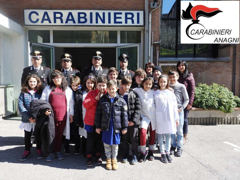 Anagni, cultura della legalità, i Carabinieri incontrano le scuole