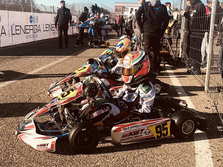 Esordio in salita per il pilota di Grottaferrata Riccardo Ianniello nel Campionato Italiano ACI Karting 