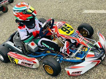 Il pilota di Grottaferrata Riccardo Ianniello terzo alla Rok Cup Area Nord