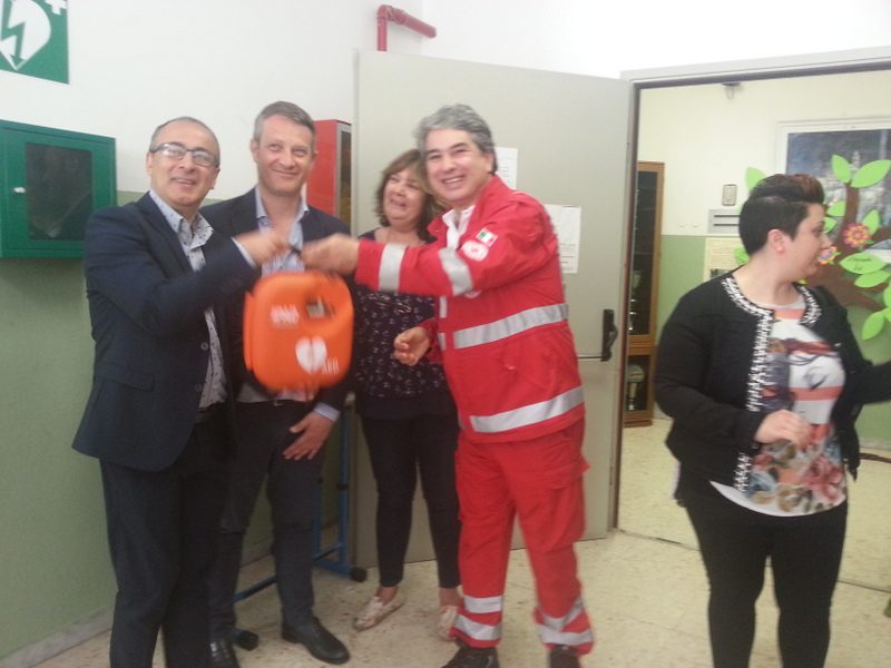 paliano croce rossa defibrillatore