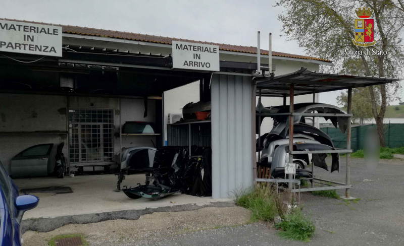 Roma Nord, rubava auto e le rivendeva a pezzi. Arrestato un 46enne romano