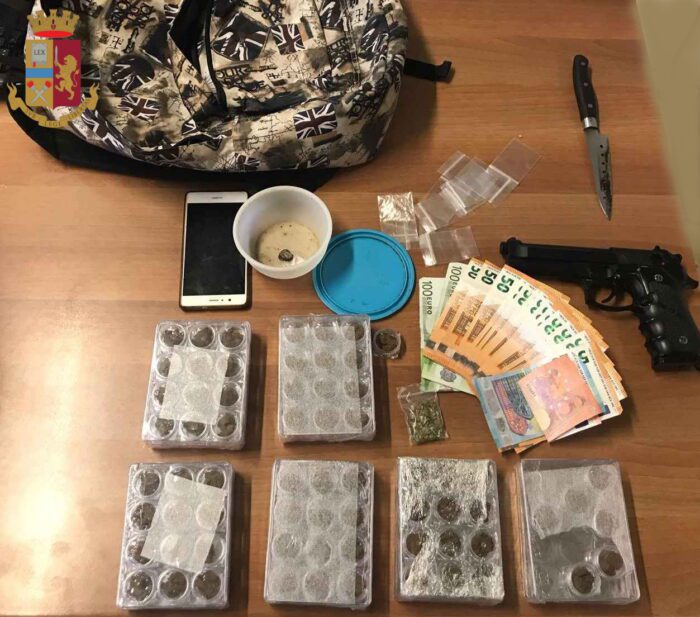 San Basilio, le operazioni della Polizia per il contrasto dello spaccio di droga