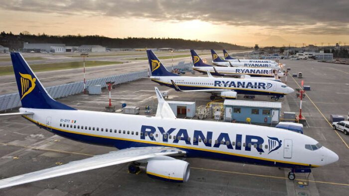 Ryanair Assunzioni agosto 2022